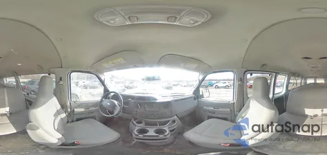 2011 Ford Econoline E350 Super Duty Wagon from USA, damaged, VIN 1FBSS3BL8BDA33341